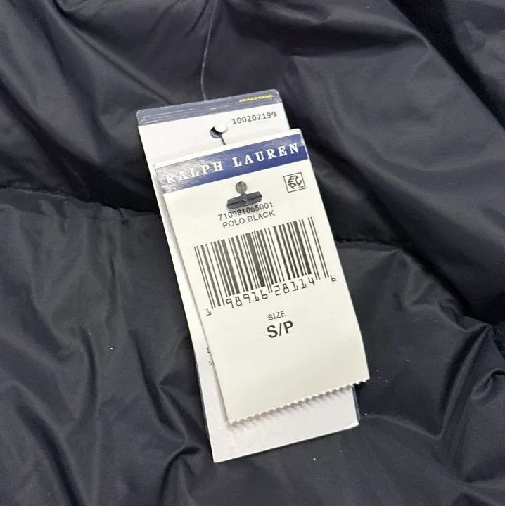 Polo Ralph Lauren Polo Ralph Lauren Men's Black Fitted Down Jacket Size US S / EU 44-46 / 1 - 5 Thumbnail