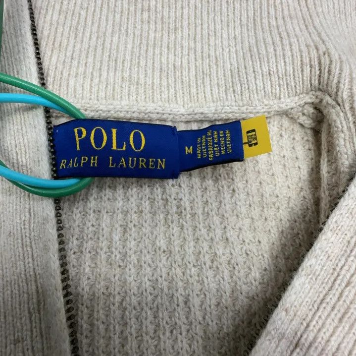Polo Ralph Lauren Polo Ralph Lauren Logo Embroidered High-Neck Zip Knit Sweater Size US M / EU 48-50 / 2 - 2 Thumbnail