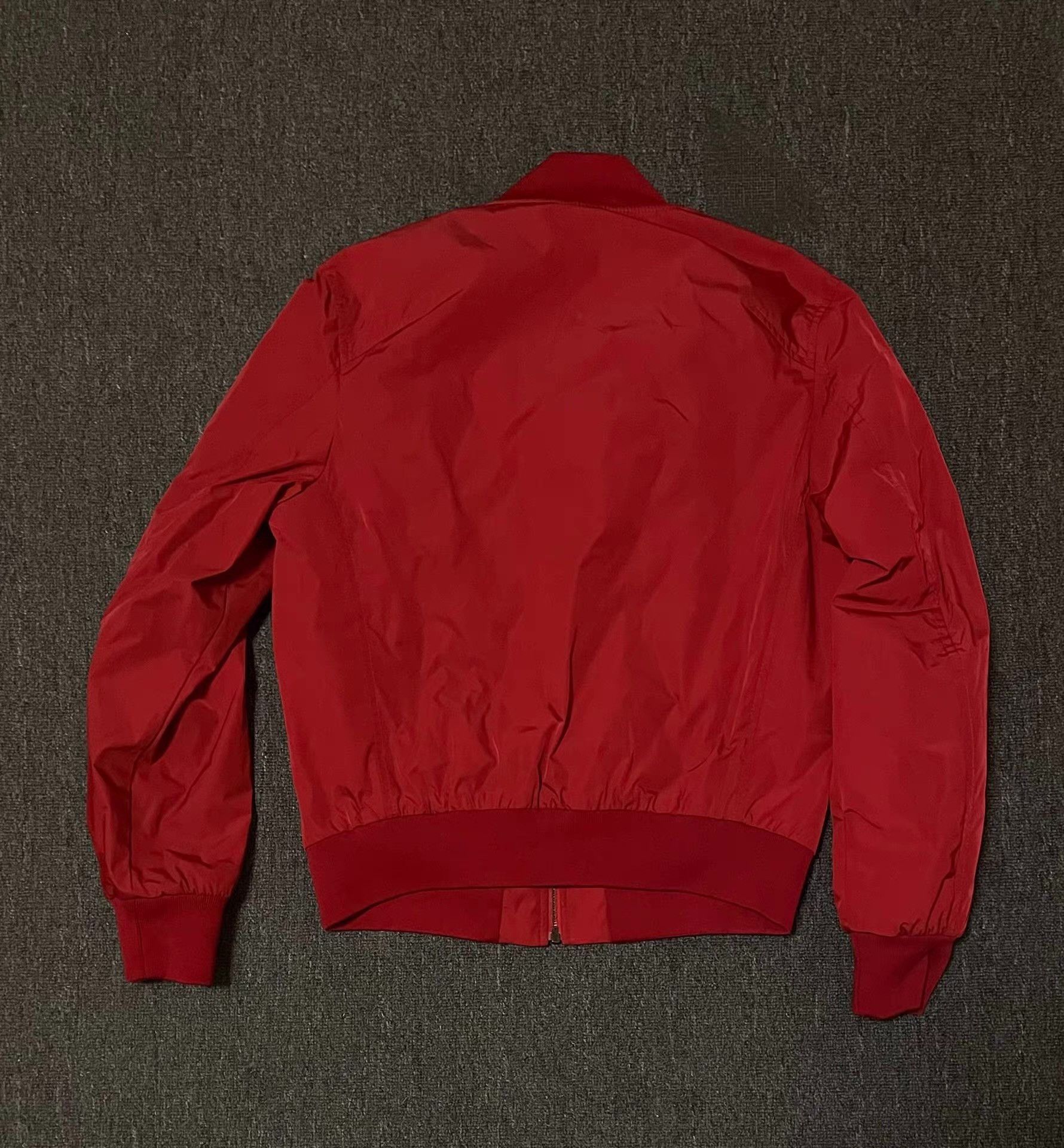 Bottega Veneta Red Bomber Jacket with Zip Closure - Size M Size US M / EU 48-50 / 2 - 5 Thumbnail