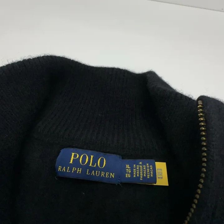 Polo Ralph Lauren Polo Ralph Lauren Men's Cable Knit Half-Zip Turtleneck Sweater Size US XL / EU 56 / 4 - 4 Thumbnail