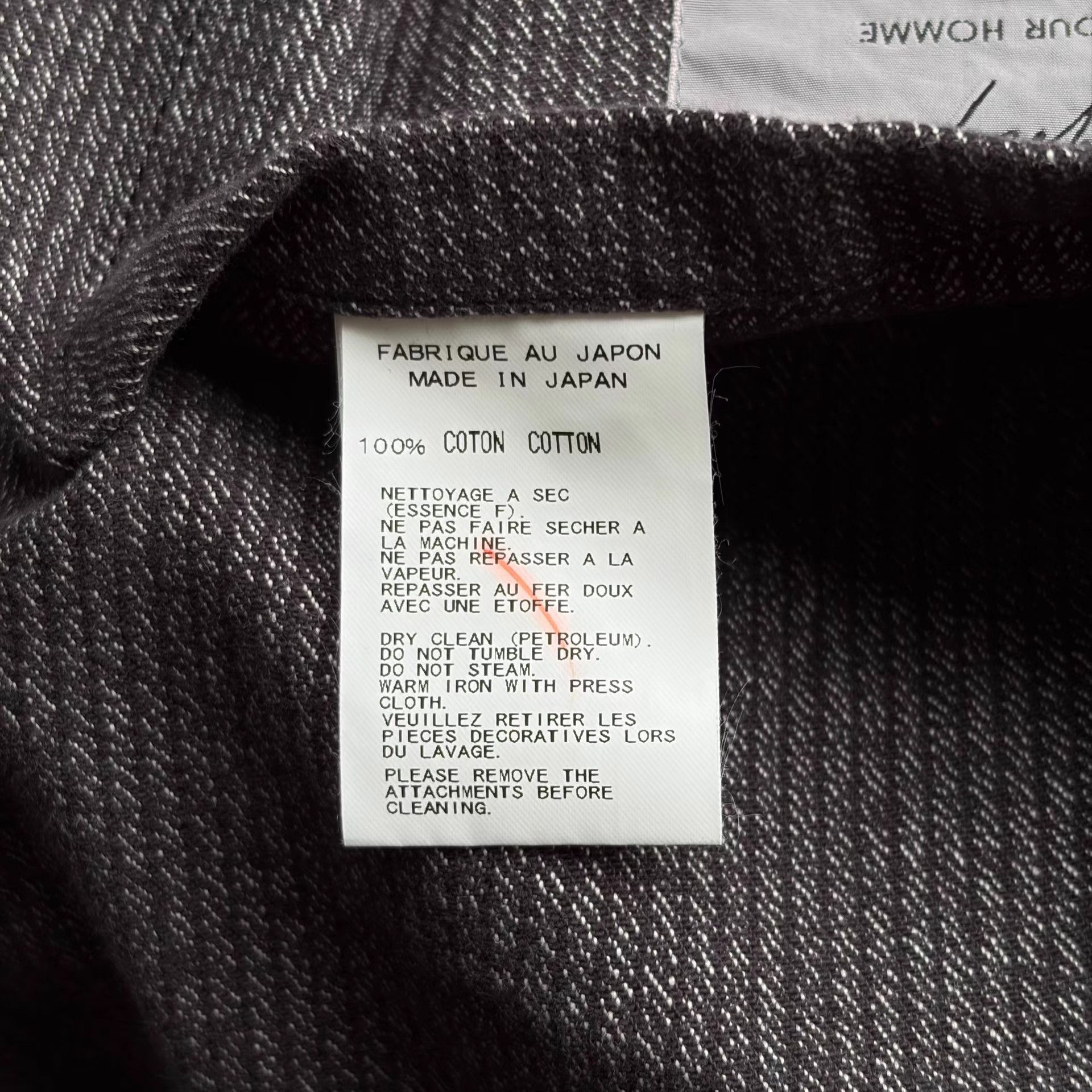 Yohji Yamamoto Gray Textured Blazer - Size L Size US L / EU 52-54 / 3 - 8 Thumbnail