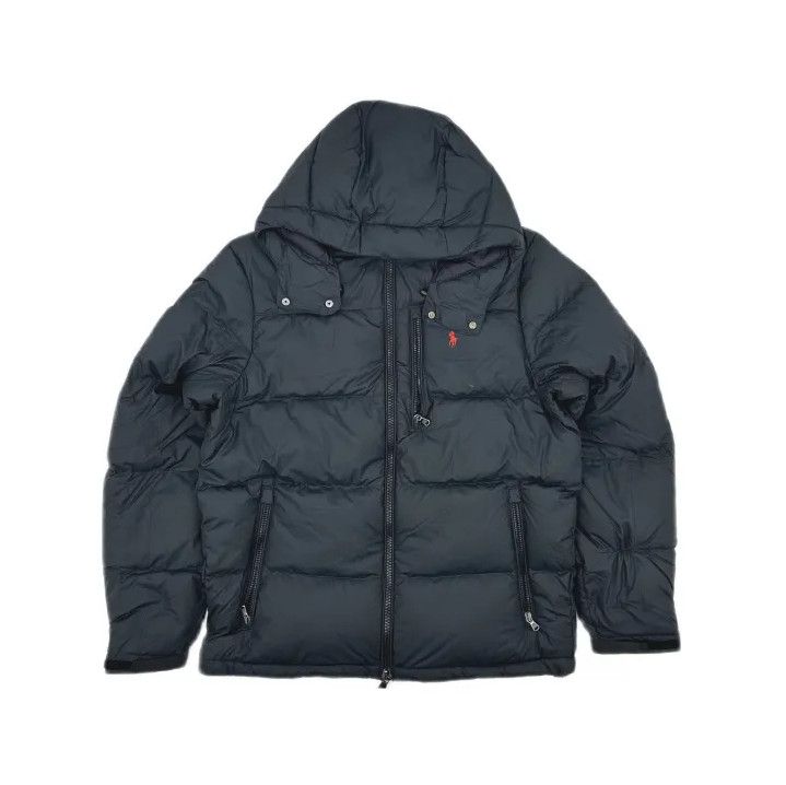 Polo Ralph Lauren Polo Ralph Lauren FW24 Solid Zip Hooded Down Jacket Size US M / EU 48-50 / 2 - 2 Thumbnail