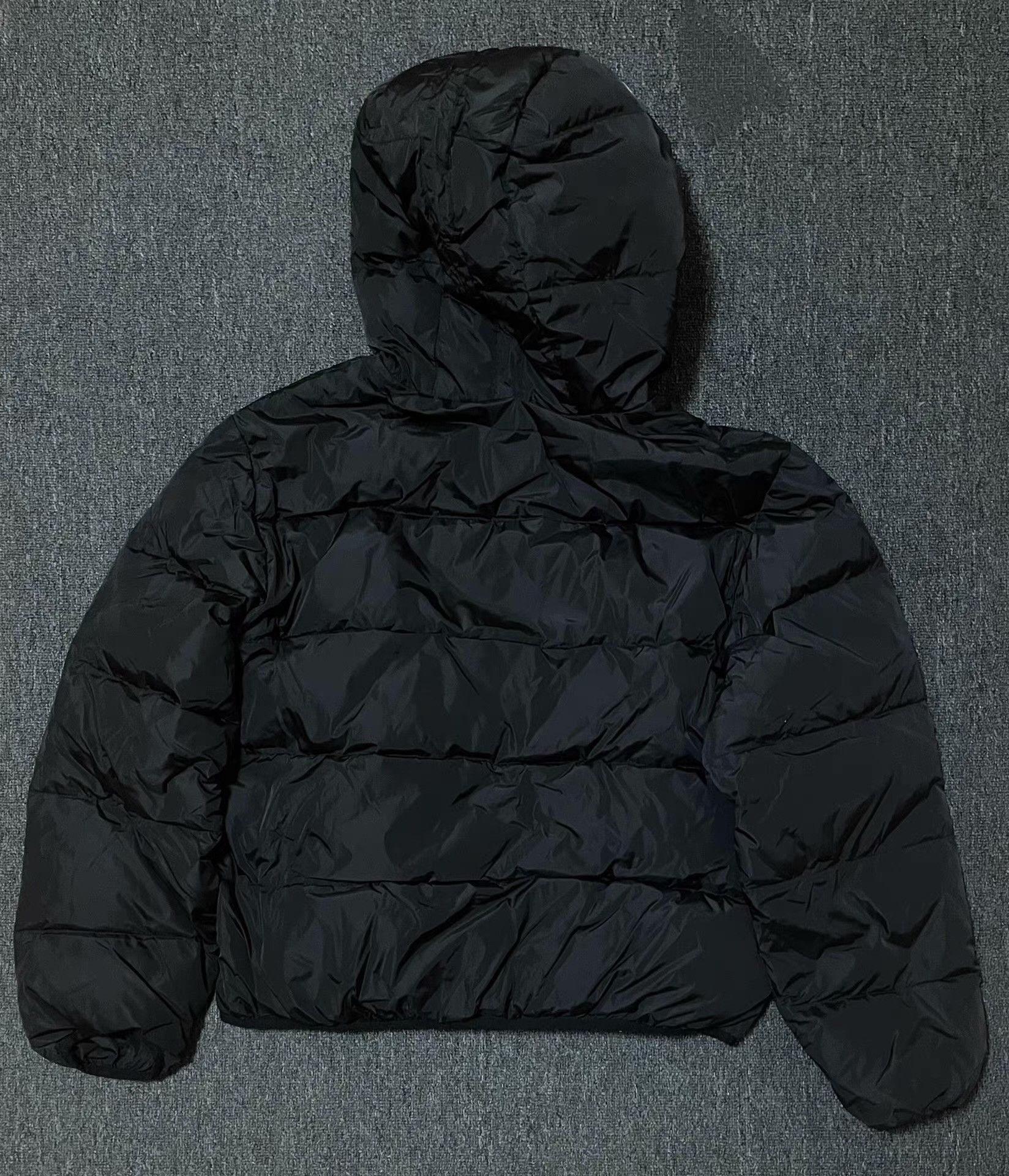 Dsquared2 Black Hooded Puffer Jacket with Logo Detail Size US XL / EU 56 / 4 - 4 Thumbnail