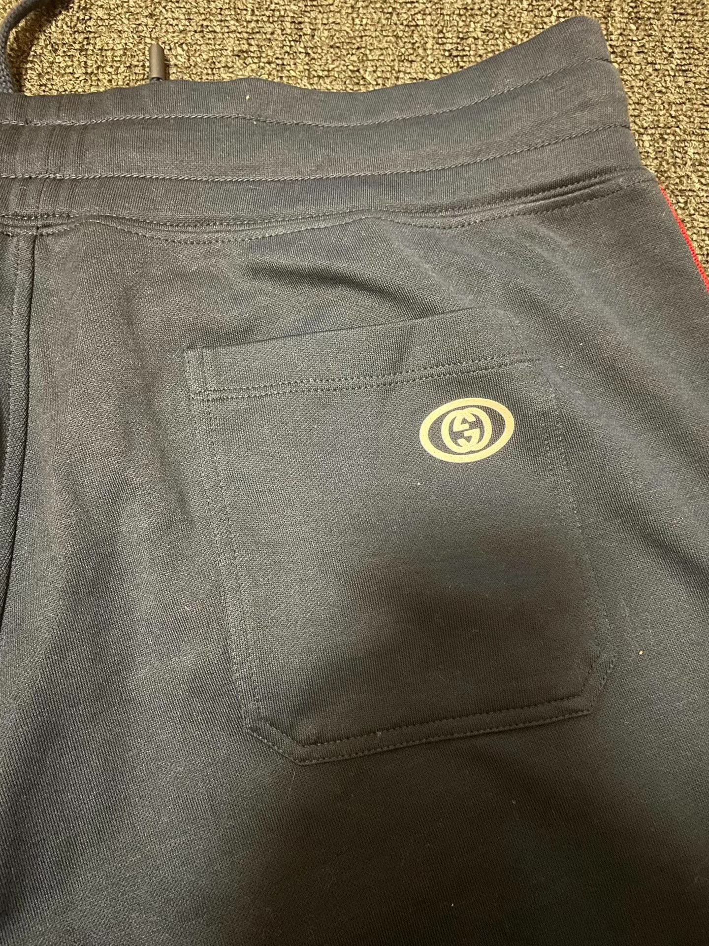 Gucci Blue Striped Sweatpants with Side Accents Size US 28 / EU 44 - 4 Thumbnail
