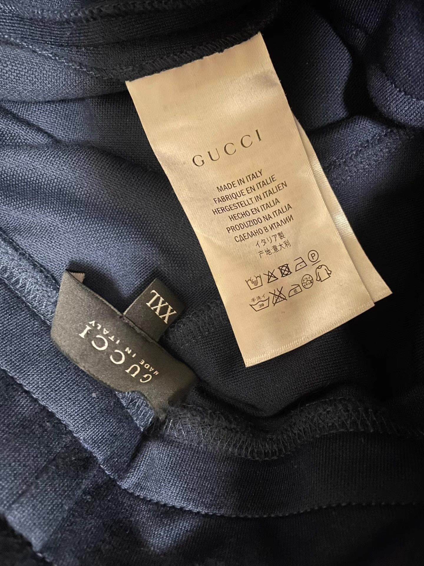 Gucci Blue Striped Sweatpants with Side Accents Size US 28 / EU 44 - 5 Thumbnail