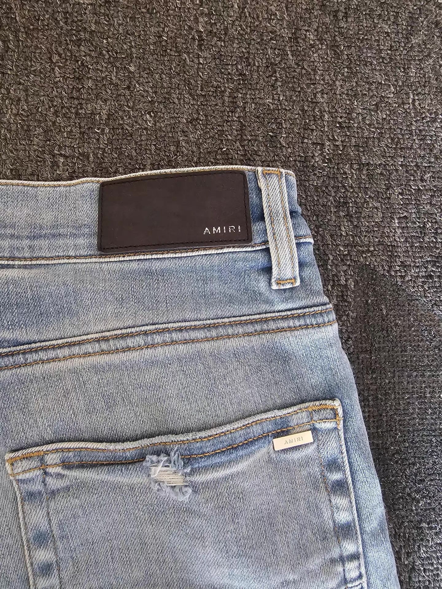 Amiri Blue Denim Jeans Size 34 Size US 34 / EU 50 - 5 Thumbnail