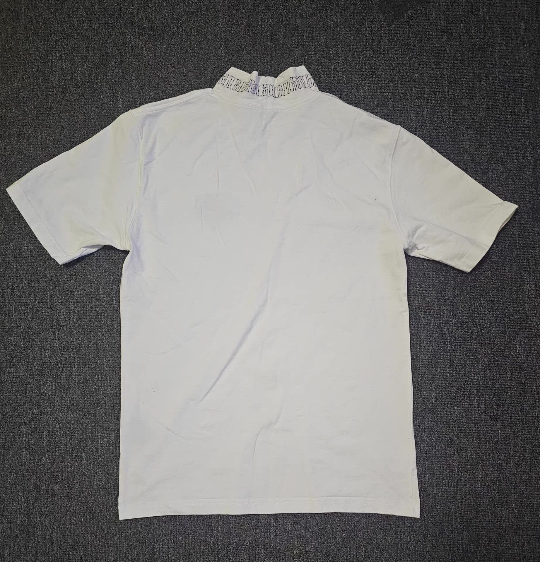Dior White Short Sleeve Shirt with Embroidered Design Size US XS / EU 42 / 0 - 5 Thumbnail