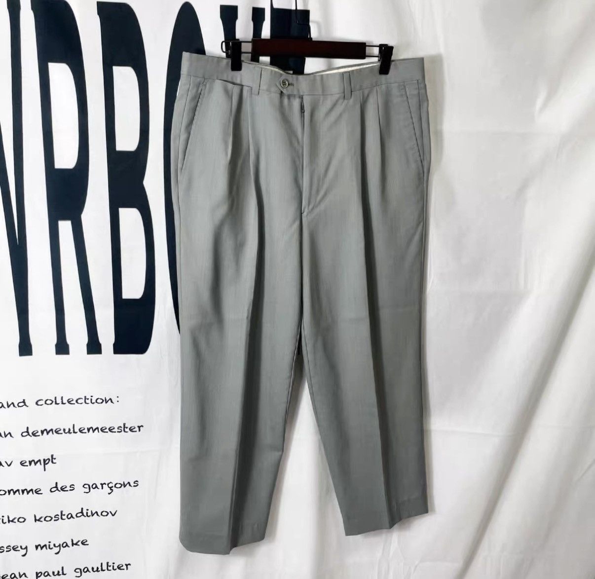 Valentino Gray Double-Breasted Suit Set Size M Size US M / EU 48-50 / 2 - 6 Thumbnail
