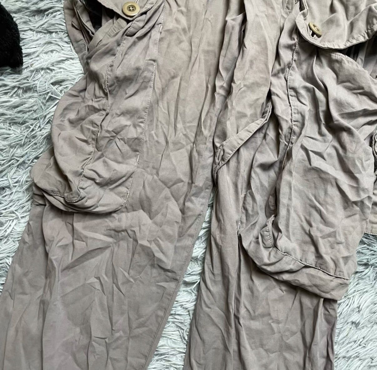 Julius Gray Cargo Pants with Multiple Pockets Size 30 Size US 30 / EU 46 - 5 Thumbnail