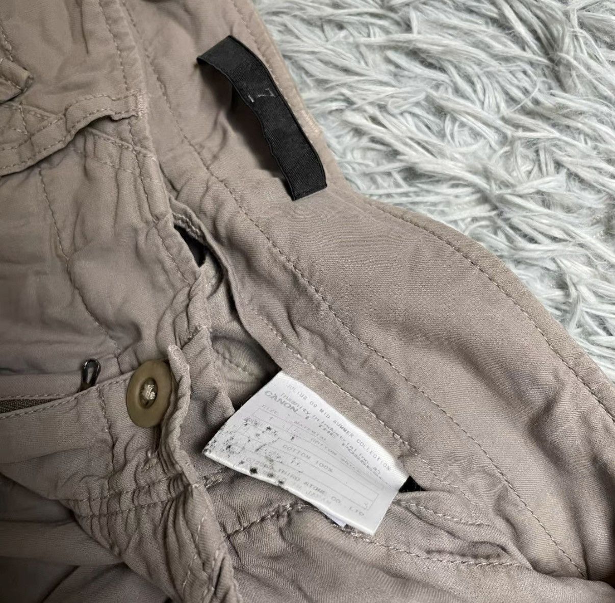 Julius Gray Cargo Pants with Multiple Pockets Size 30 Size US 30 / EU 46 - 4 Thumbnail