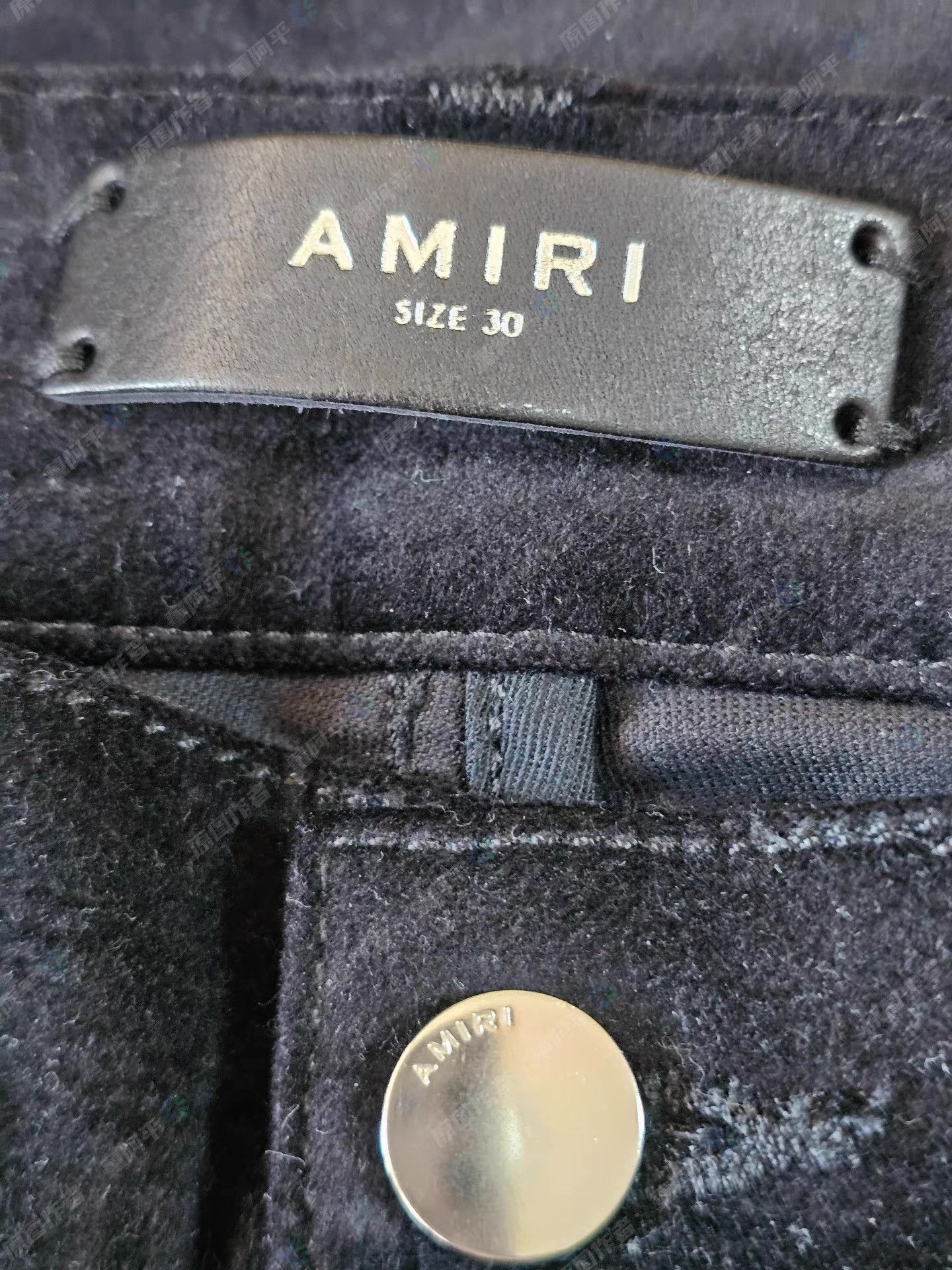 Amiri Black Denim Jeans - Size 34 Size US 34 / EU 50 - 5 Thumbnail