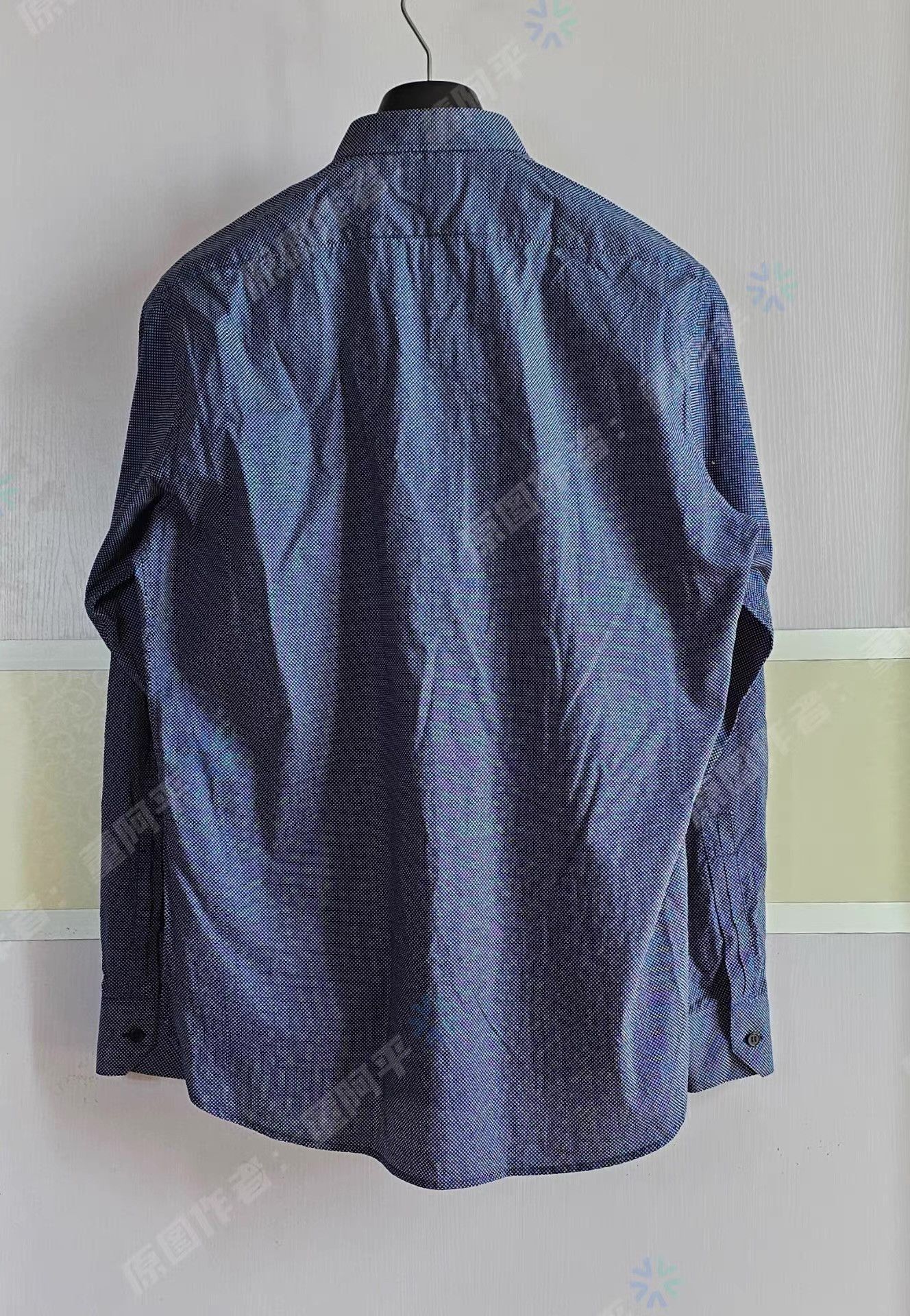 Saint Laurent Paris Blue Long-Sleeve Button-Up Shirt Size US XXS / EU 40 - 3 Thumbnail