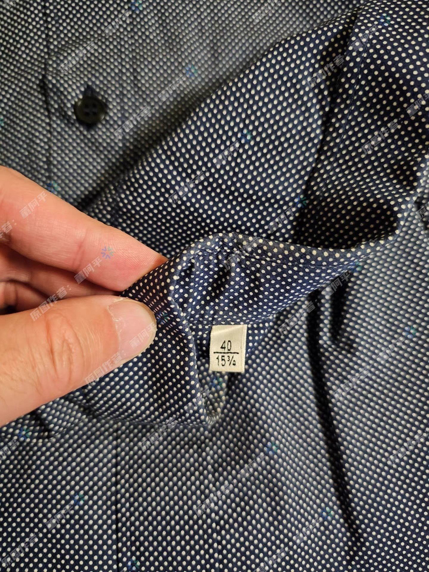 Saint Laurent Paris Blue Long-Sleeve Button-Up Shirt Size US XXS / EU 40 - 8 Thumbnail