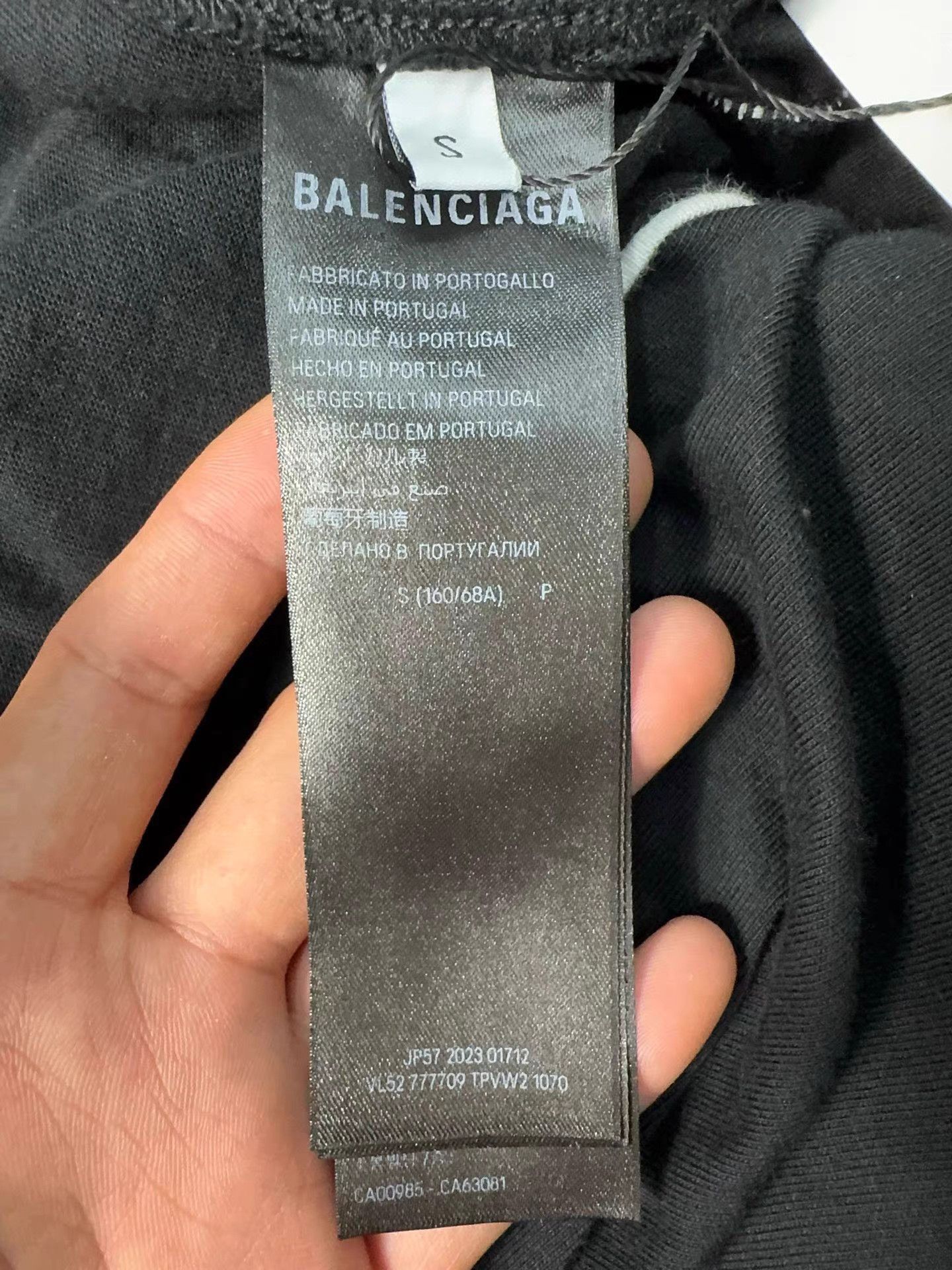 Balenciaga Black Athletic Shorts with Embroidered Crest, Size 32 Size US 32 / EU 48 - 7 Thumbnail