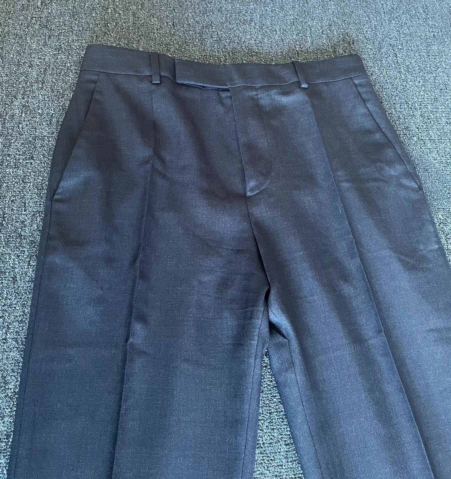 Celine Black Tailored Formal Pants Size 32 Size US 32 / EU 48 - 2 Thumbnail