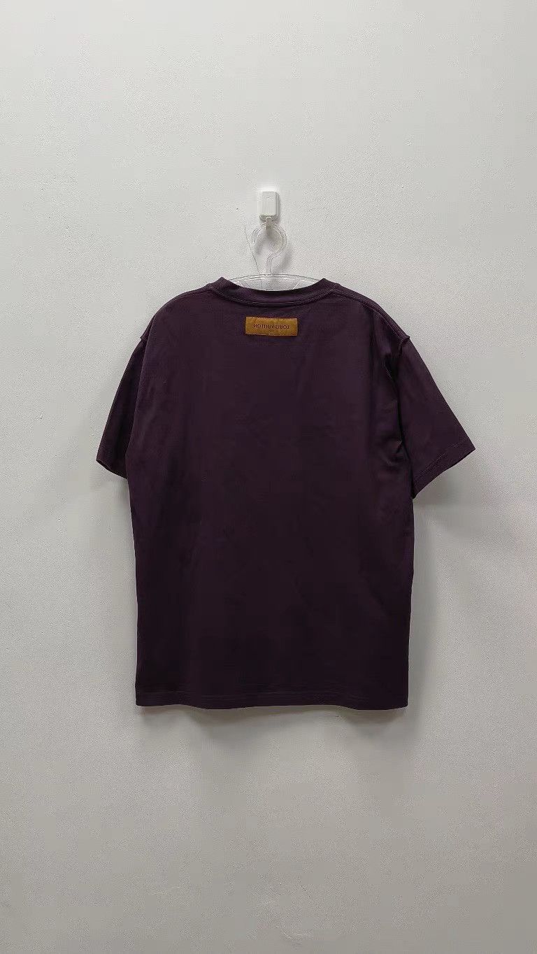 Louis Vuitton Purple Short-Sleeve Shirt - XL Size US XL / EU 56 / 4 - 2 Thumbnail