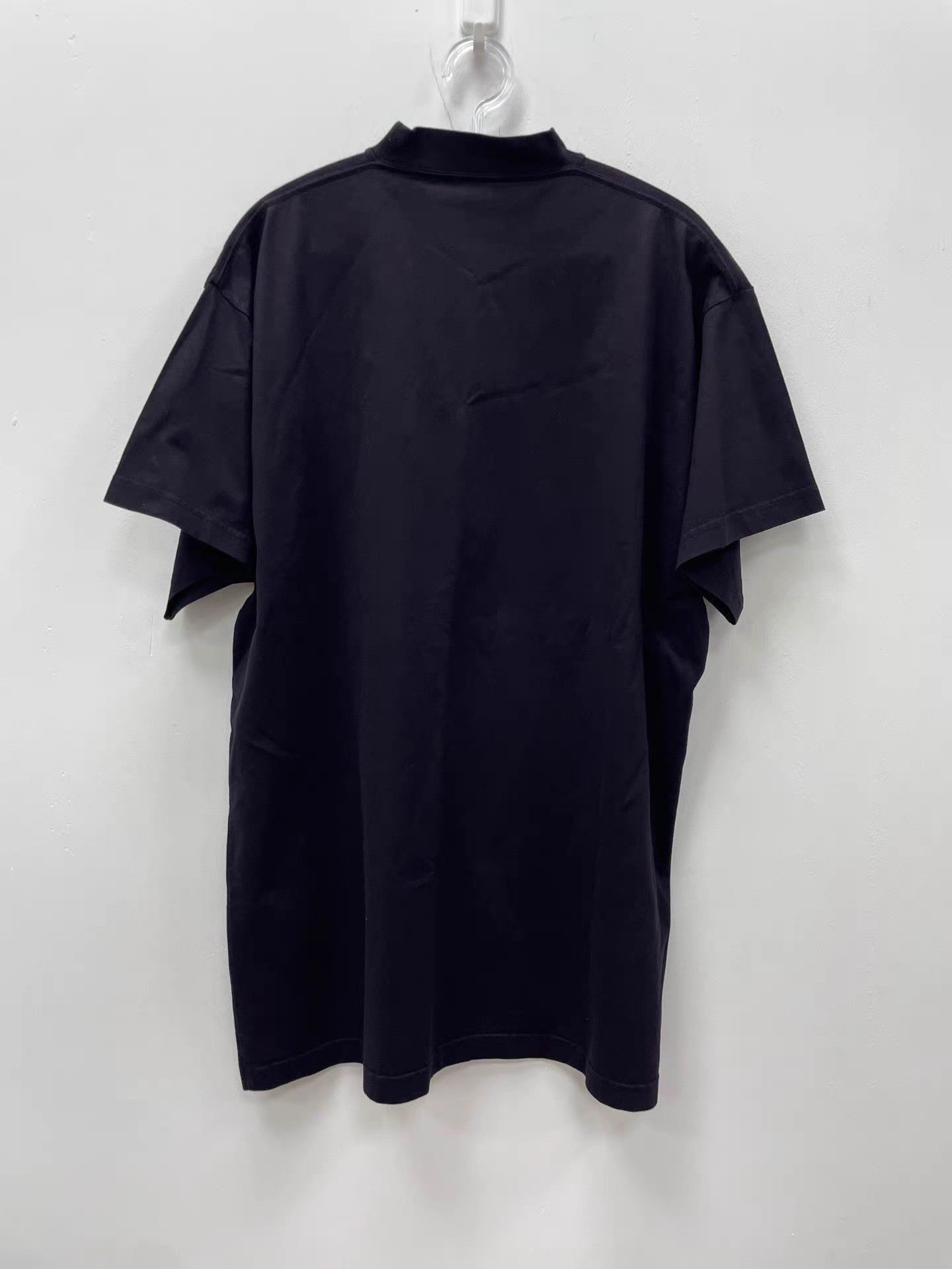 Balenciaga Black Short-Sleeve T-Shirt Size US L / EU 52-54 / 3 - 2 Thumbnail