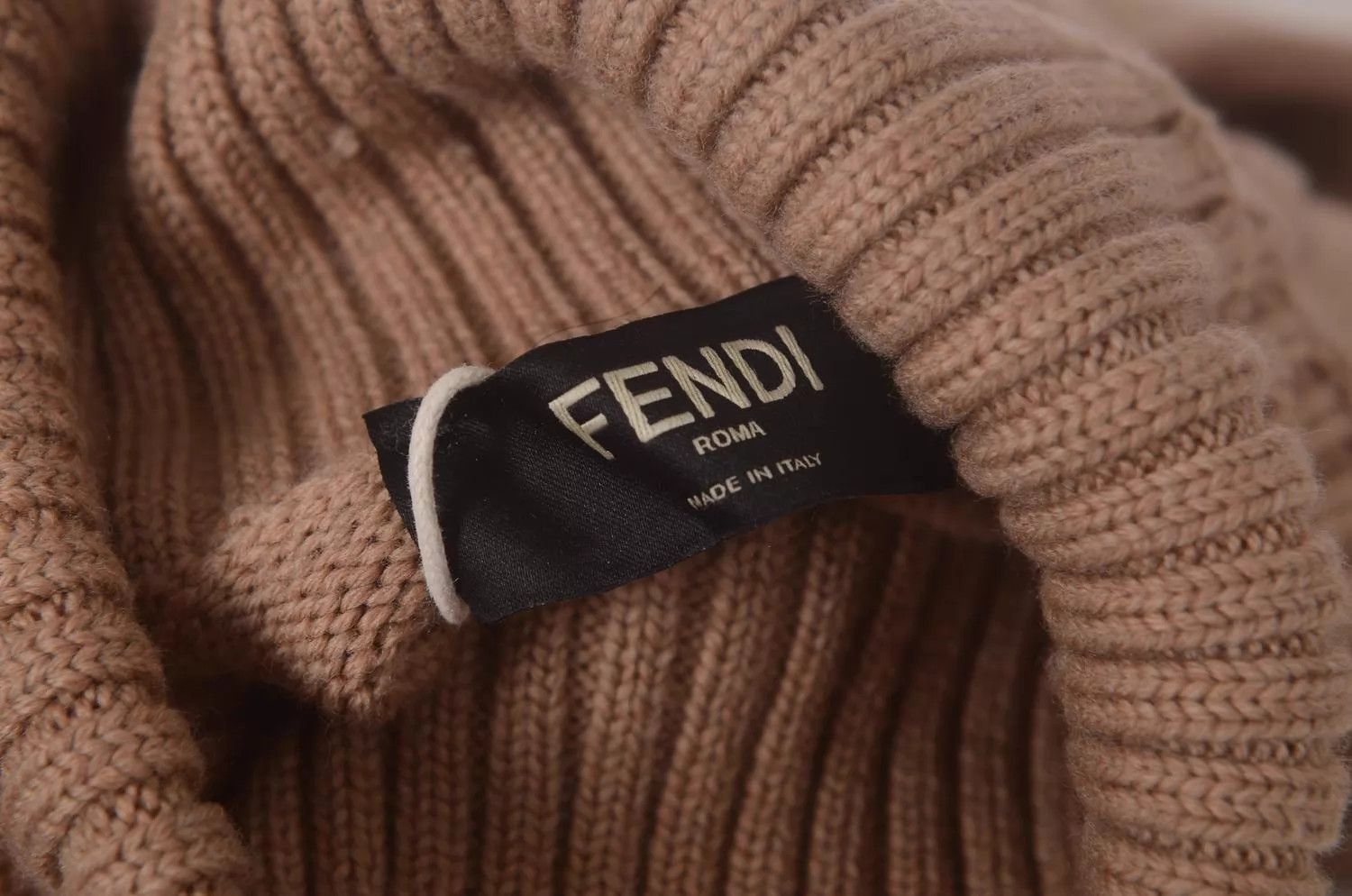 Fendi Turtleneck Sweater with Pattern, Multi Size US M / EU 48-50 / 2 - 4 Thumbnail