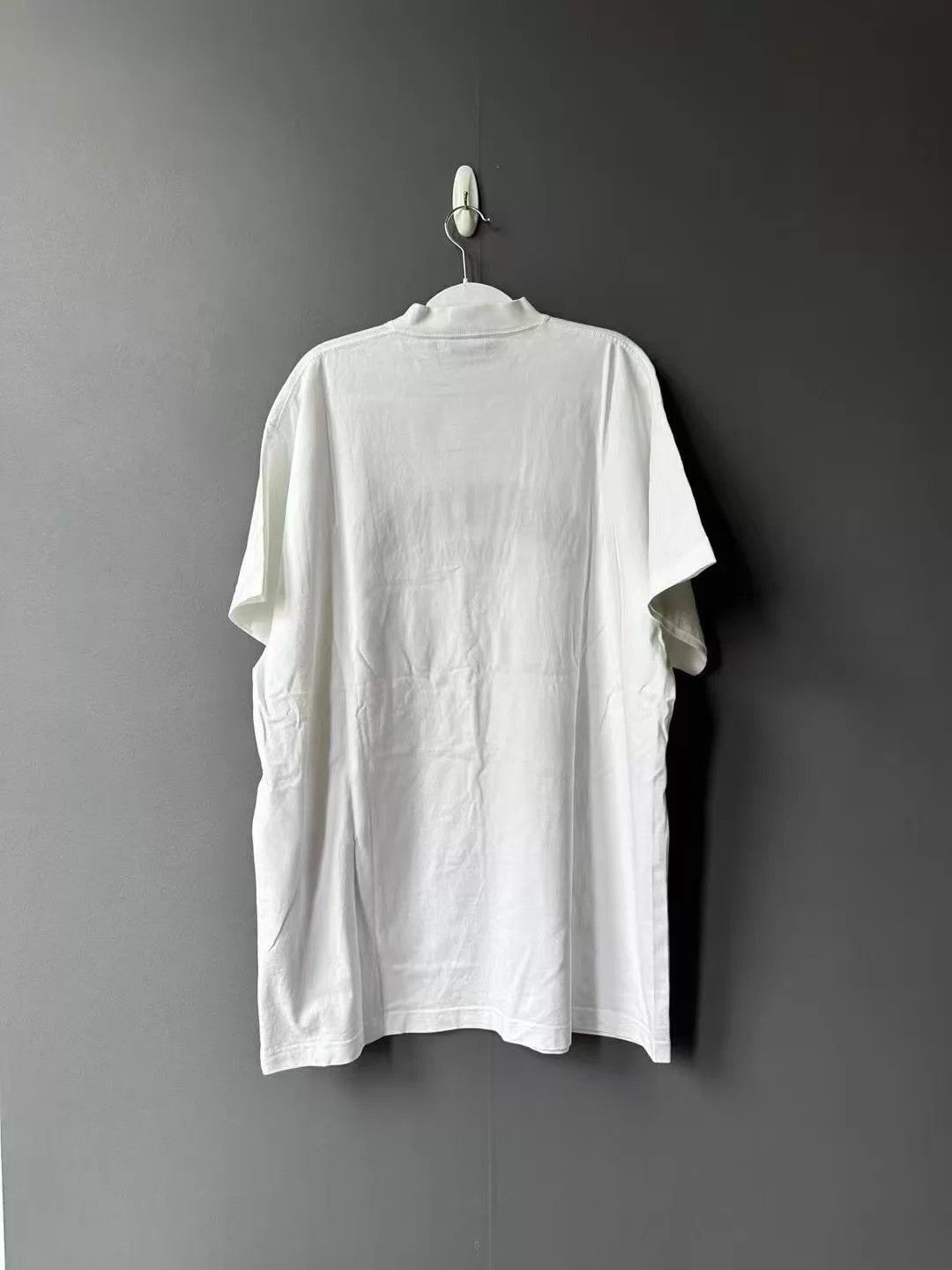 Balenciaga White Short Sleeve Graphic T-Shirt Size US S / EU 44-46 / 1 - 2 Thumbnail