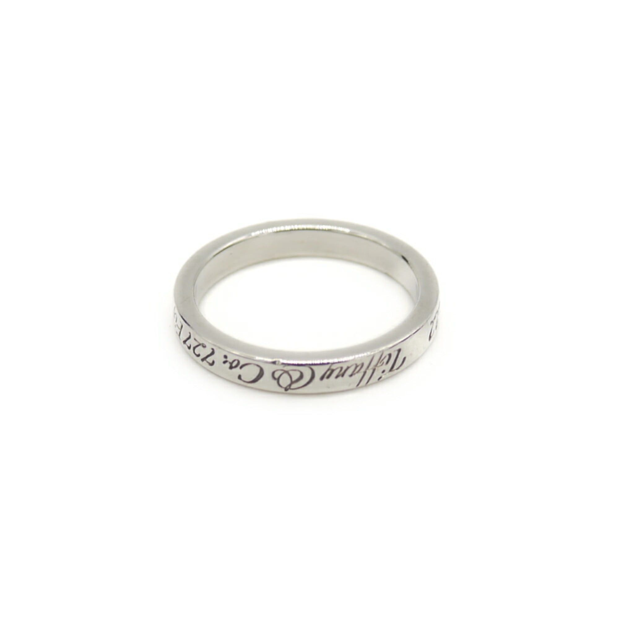 Tiffany & Co. TIFFANY & Co. Tiffany Notes Narrow Ring, Sterling Silver 925, Size 10 Size ONE SIZE - 4 Thumbnail