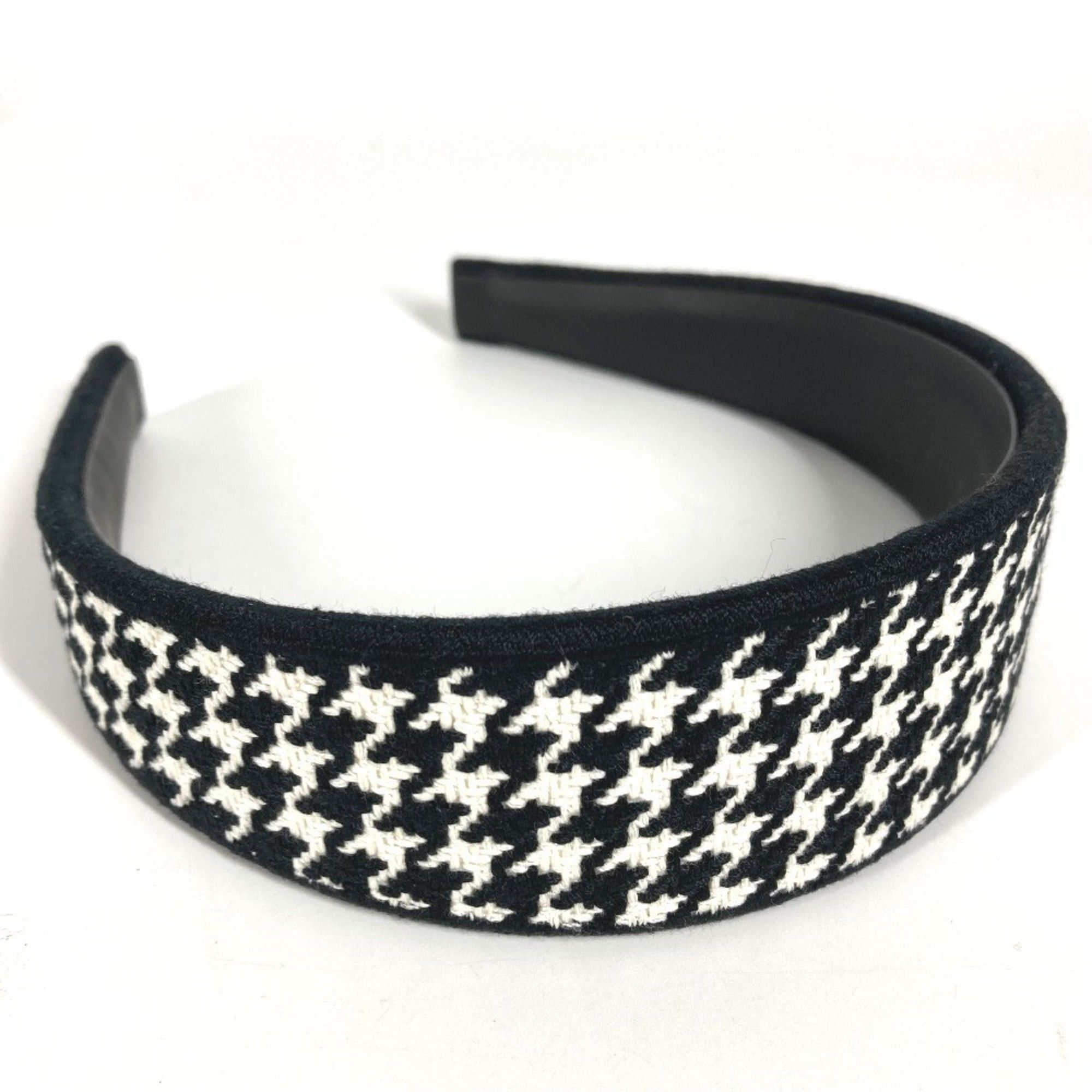 Christian Dior Dior 35HBP988X132 Houndstooth Logo Headband  display picture 3