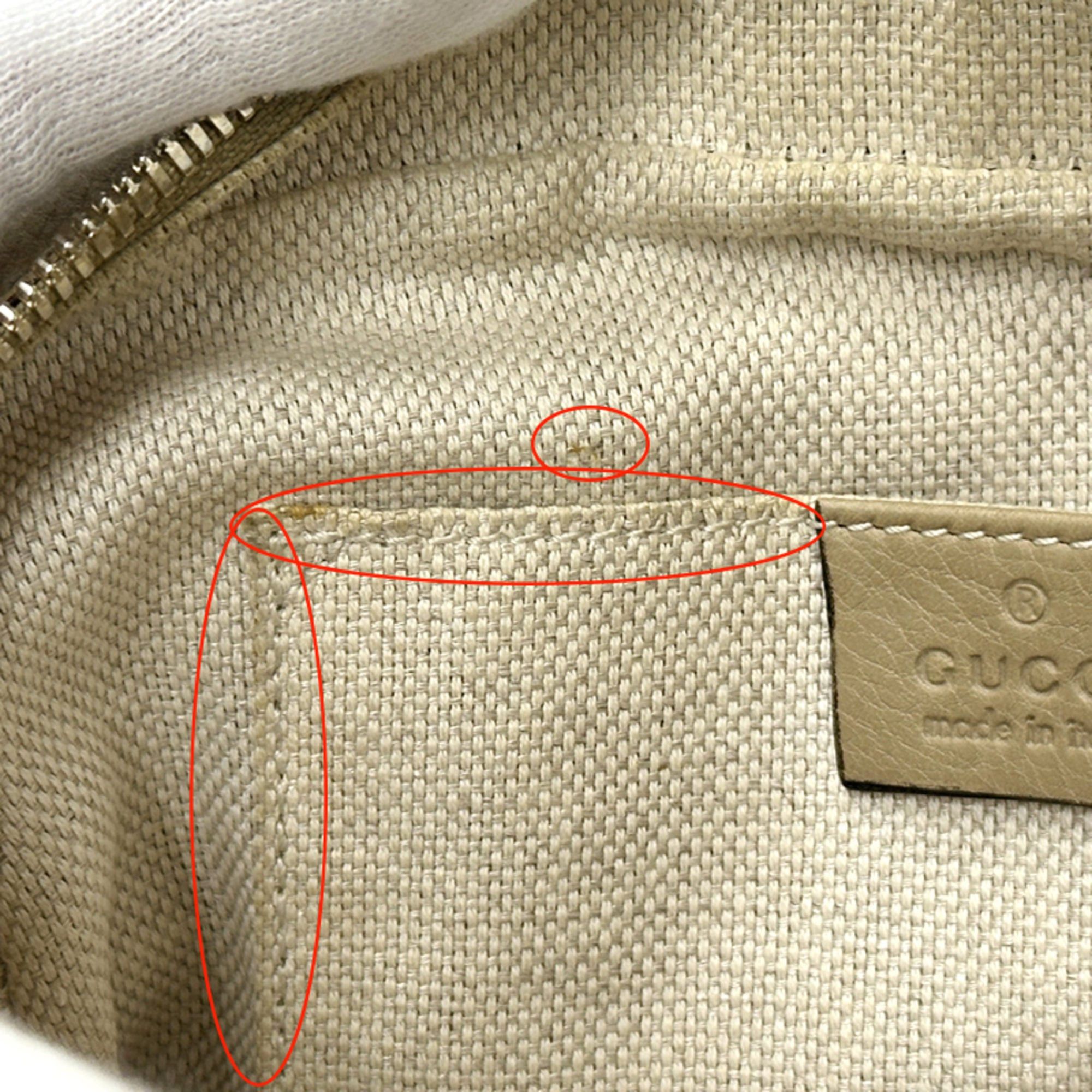 Gucci Gucci women's handbag, Interlocking G design, leather shoulder bag, Soho style, beige, 308364, with tassel, crossbody style. Size ONE SIZE - 15 Thumbnail