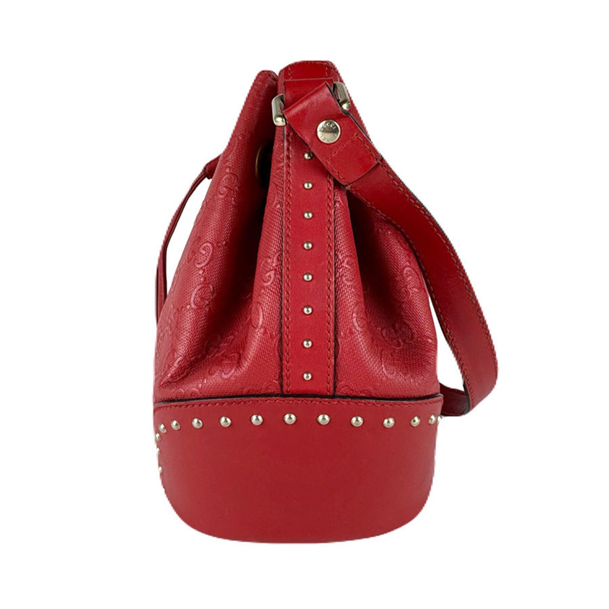Gucci Gucci Shoulder Bag Leather Red Women's 354229 Free Shipping z8972 Size ONE SIZE - 2 Thumbnail