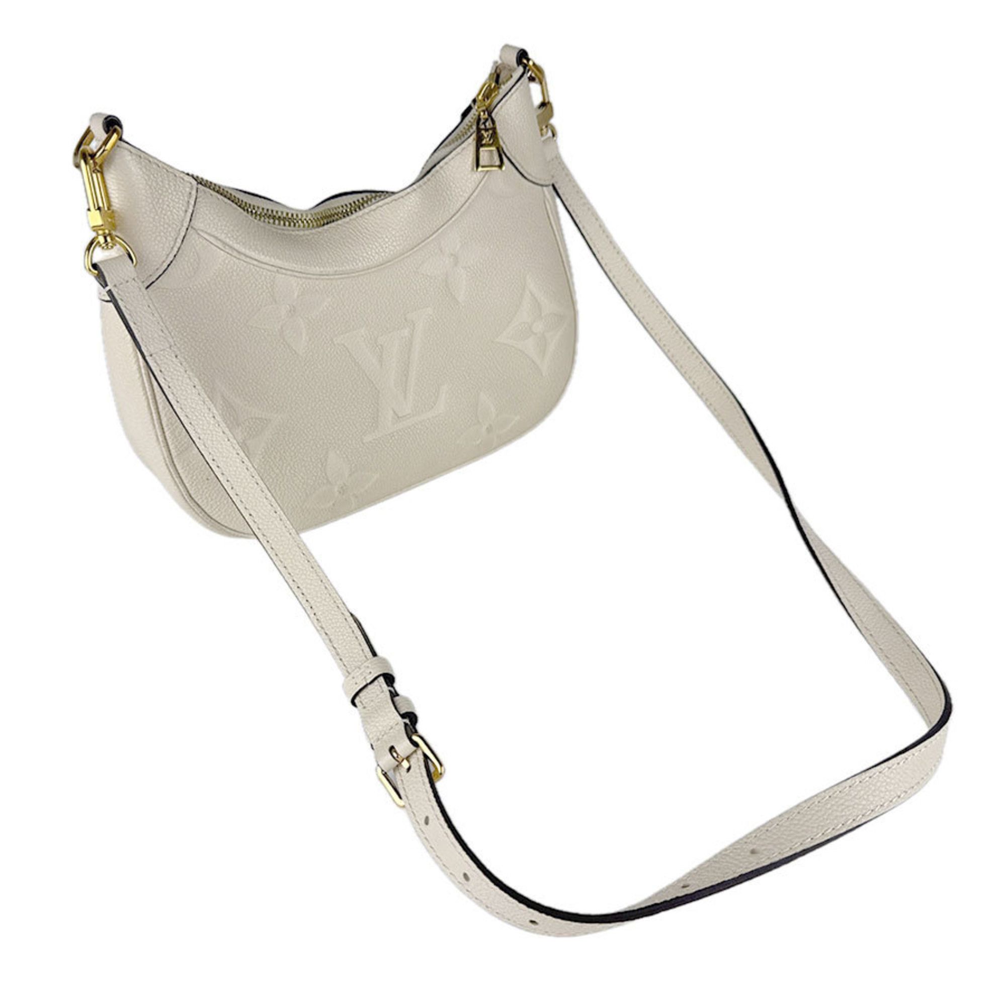 Louis Vuitton Louis Vuitton Shoulder Bag Monogram Empreinte Bagatelle NM Cream M46099 Free Shipping z8954 Size ONE SIZE - 11 Thumbnail