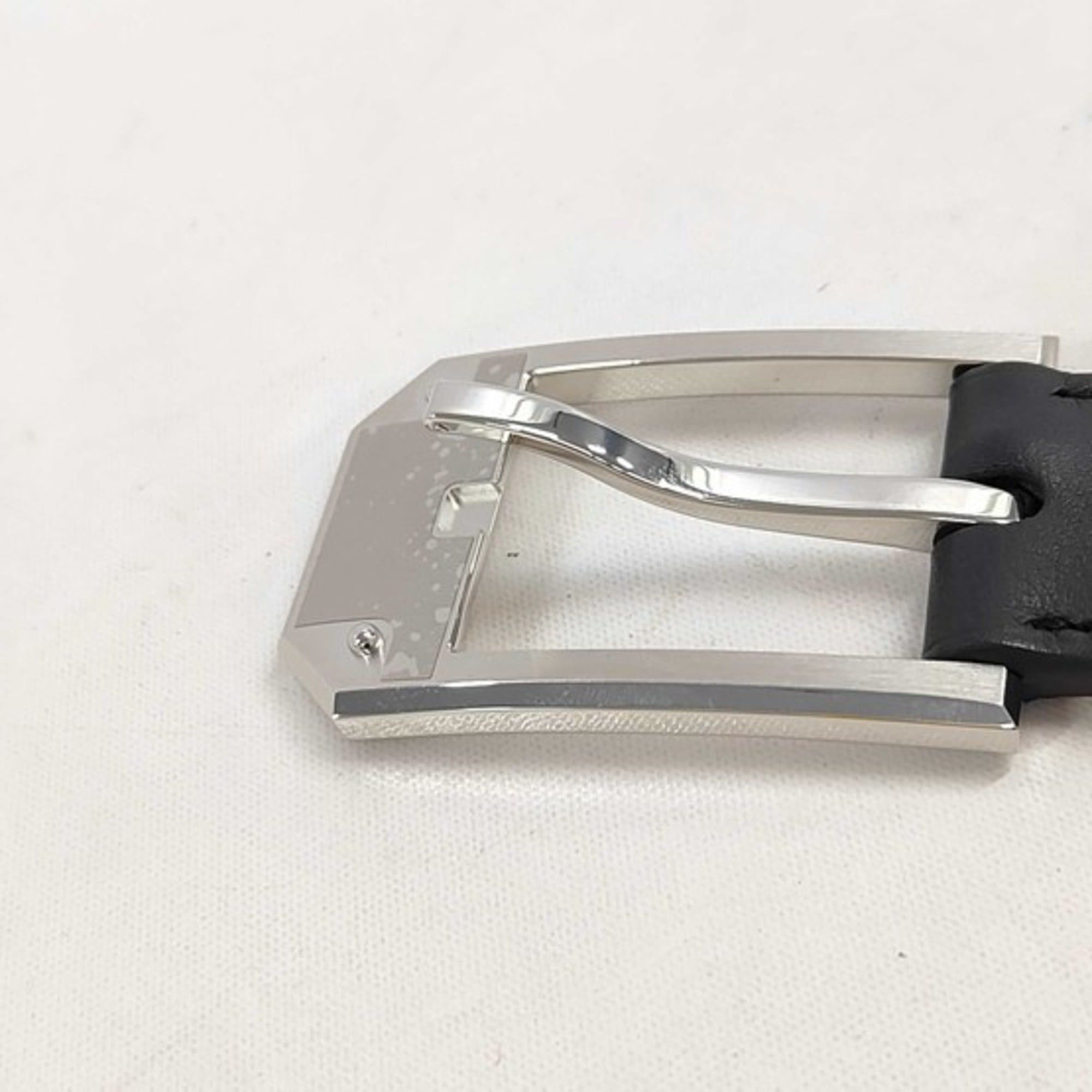Hermes HERMES Andy 26 Belt, Blue Indigo Gold Leather, Men's & Women's Size ONE SIZE - 3 Thumbnail