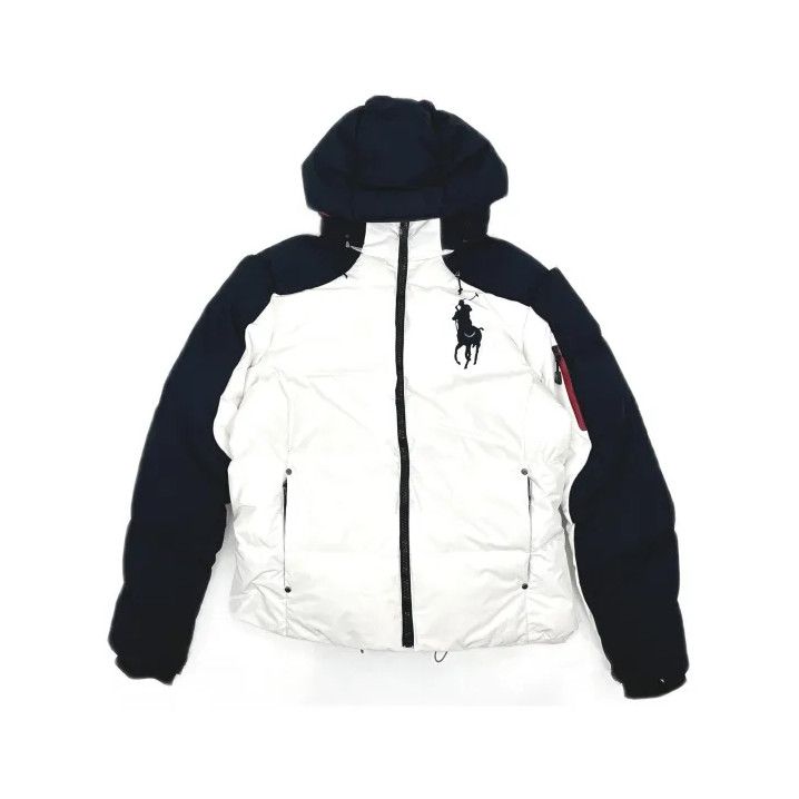 Polo Ralph Lauren Polo Ralph Lauren Colorblock Logo Zip Hooded Jacket Size US S / EU 44-46 / 1 - 2 Thumbnail