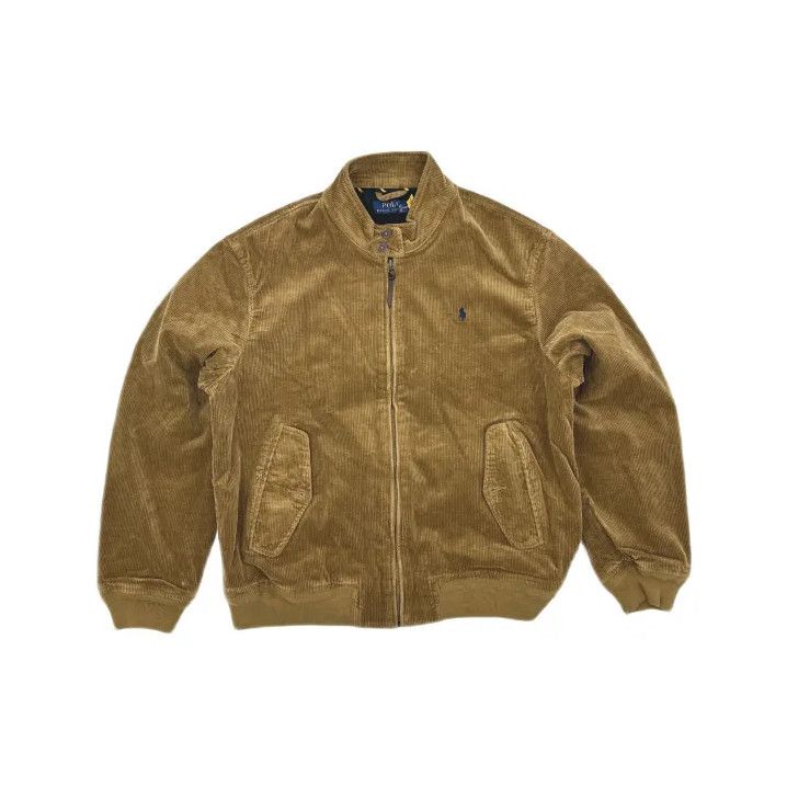 Polo Ralph Lauren Polo Ralph Lauren FW22 Solid Logo Corduroy Jacket Size US XL / EU 56 / 4 - 2 Thumbnail