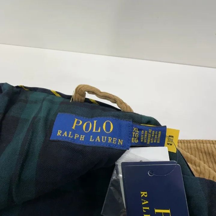 Polo Ralph Lauren Polo Ralph Lauren FW22 Solid Logo Corduroy Jacket Size US XL / EU 56 / 4 - 4 Thumbnail