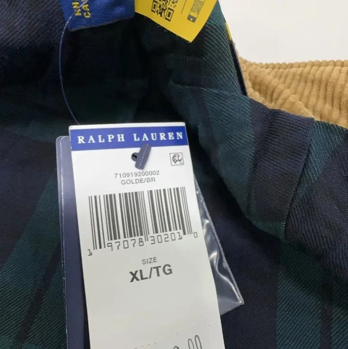 Polo Ralph Lauren Polo Ralph Lauren FW22 Solid Logo Corduroy Jacket Size US XL / EU 56 / 4 - 5 Thumbnail