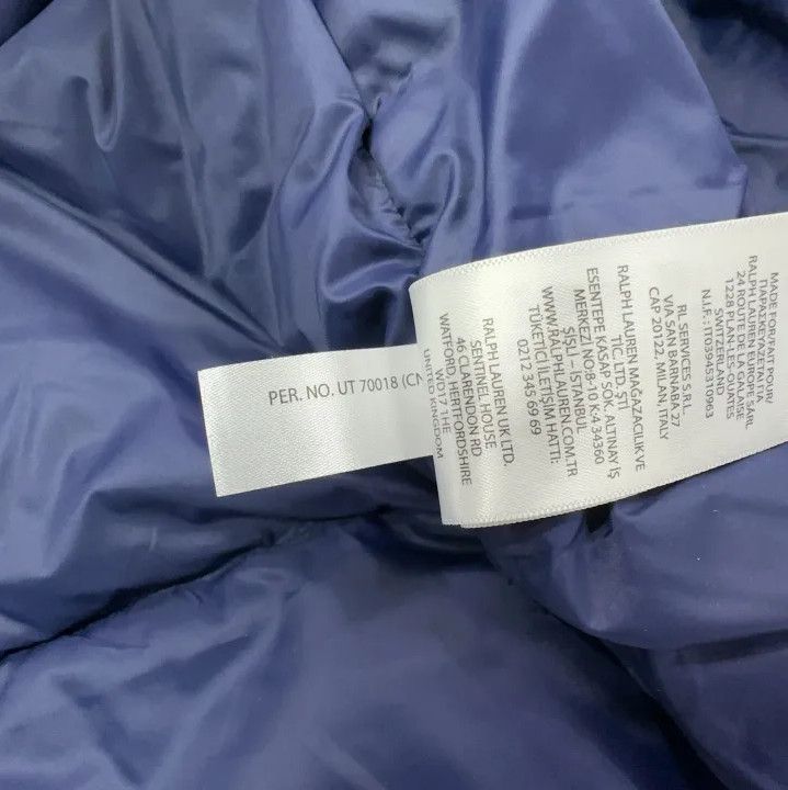Polo Ralph Lauren Polo Ralph Lauren Solid Logo Embroidered Hooded Down Jacket Size US XXL / EU 58 / 5 - 5 Thumbnail