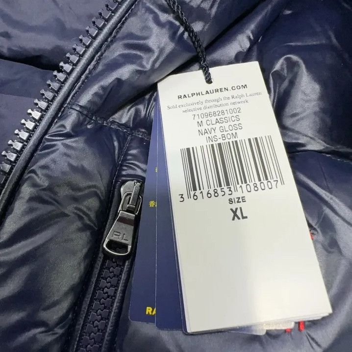 Polo Ralph Lauren Polo Ralph Lauren Solid Pony Embroidered Hooded Down Jacket Size US XL / EU 56 / 4 - 5 Thumbnail
