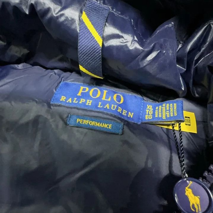 Polo Ralph Lauren Polo Ralph Lauren Solid Pony Embroidered Hooded Down Jacket Size US XL / EU 56 / 4 - 4 Thumbnail