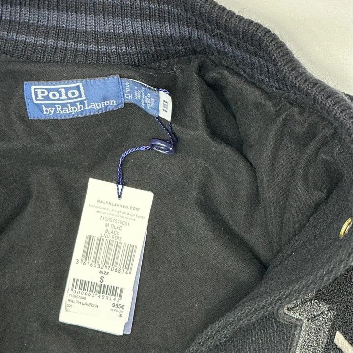 Polo Ralph Lauren Polo Ralph Lauren Men's Fitted Letter Stripe Jacket Size US S / EU 44-46 / 1 - 2 Thumbnail
