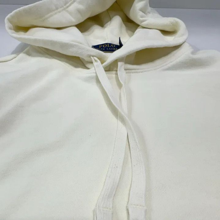 Polo Ralph Lauren Ralph Lauren Men's Beige Solid Hooded Sweatshirt Size US XL / EU 56 / 4 - 12 Thumbnail
