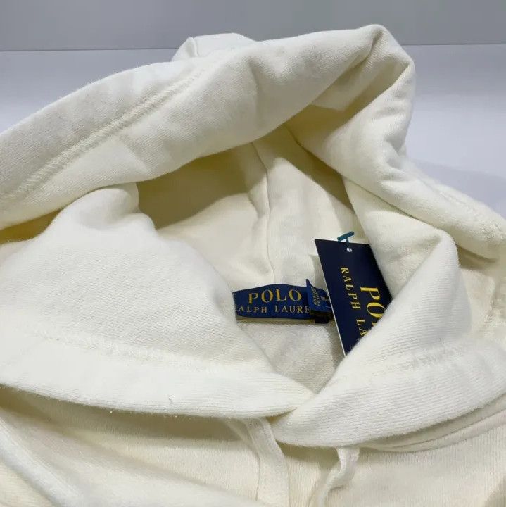 Polo Ralph Lauren Ralph Lauren Men's Beige Solid Hooded Sweatshirt Size US XL / EU 56 / 4 - 13 Thumbnail