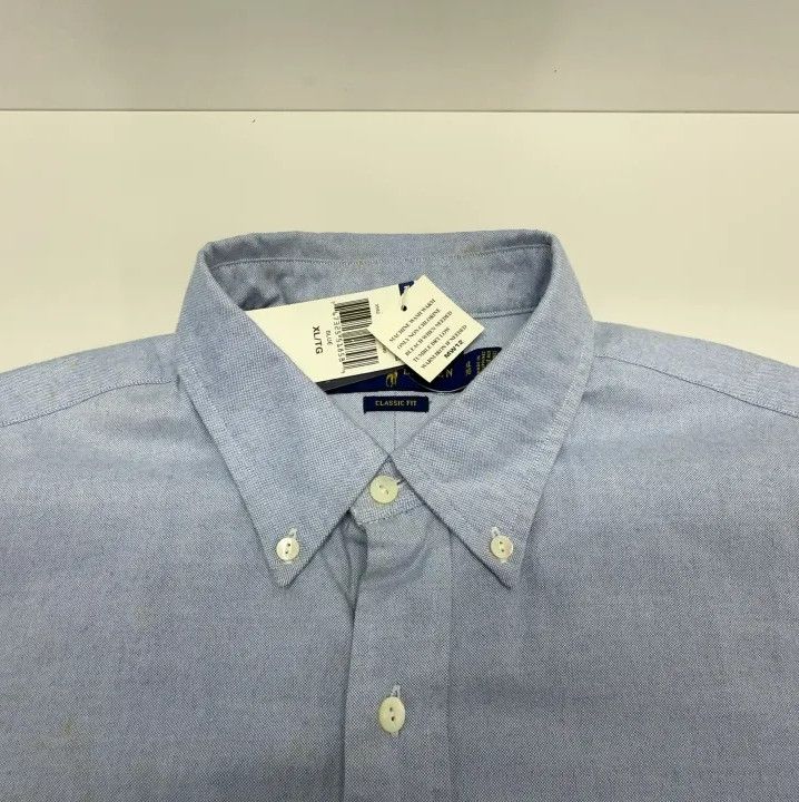 Polo Ralph Lauren Ralph Lauren Striped Lapel Short-Sleeve Shirt Size US XL / EU 56 / 4 - 7 Thumbnail