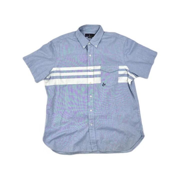 Polo Ralph Lauren Ralph Lauren Striped Lapel Short-Sleeve Shirt Size US XL / EU 56 / 4 - 2 Thumbnail