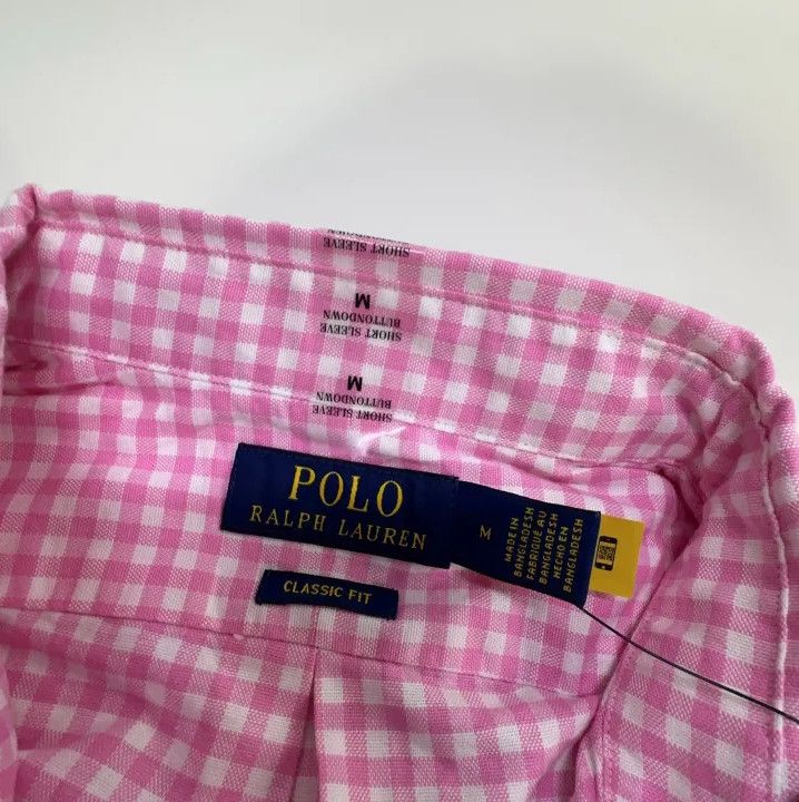 Polo Ralph Lauren Ralph Lauren Embroidered Check Short Sleeve Shirt Size US M / EU 48-50 / 2 - 4 Thumbnail