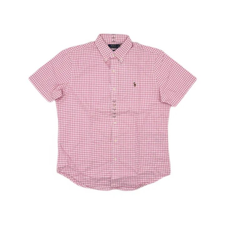 Polo Ralph Lauren Ralph Lauren Embroidered Check Short Sleeve Shirt Size US M / EU 48-50 / 2 - 2 Thumbnail