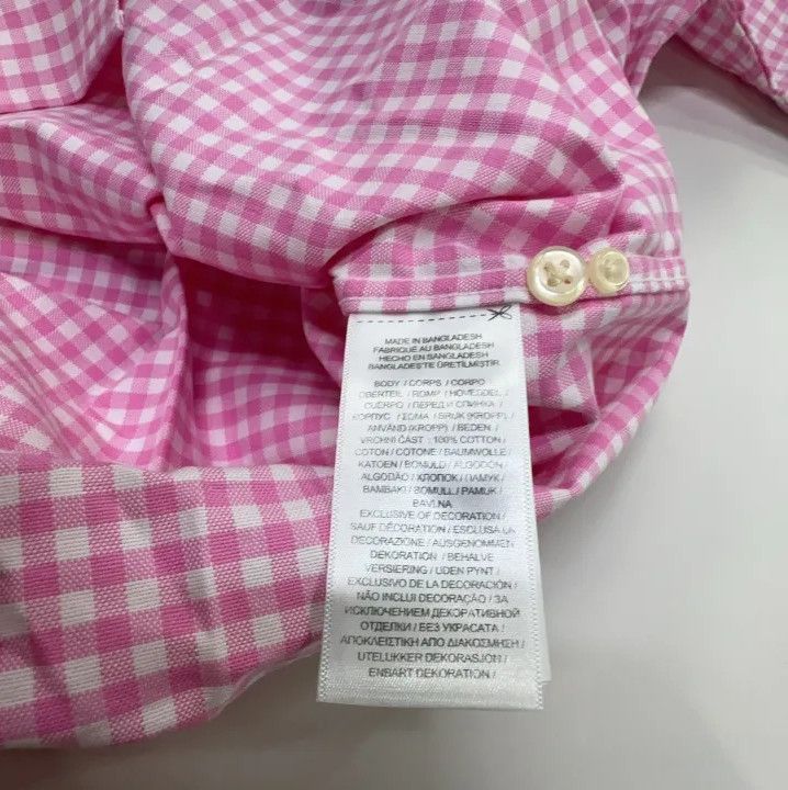 Polo Ralph Lauren Ralph Lauren Embroidered Check Short Sleeve Shirt Size US M / EU 48-50 / 2 - 6 Thumbnail