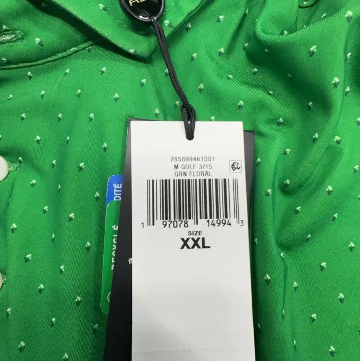Polo Ralph Lauren Ralph Lauren Green Comfortable Casual Polo Shirt Size US XXL / EU 58 / 5 - 4 Thumbnail
