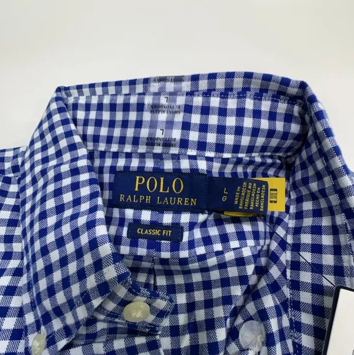 Polo Ralph Lauren Ralph Lauren Short Sleeve Checkered Shirt Size US L / EU 52-54 / 3 - 4 Thumbnail