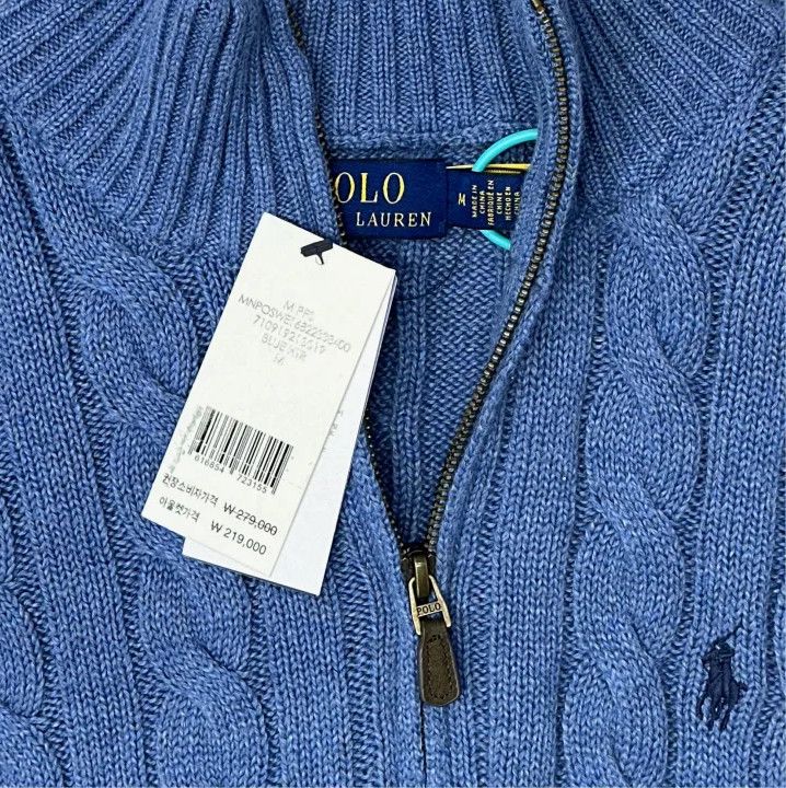 Polo Ralph Lauren Ralph Lauren FW23 Men's Embroidered Turtleneck Sweater Size US M / EU 48-50 / 2 - 2 Thumbnail