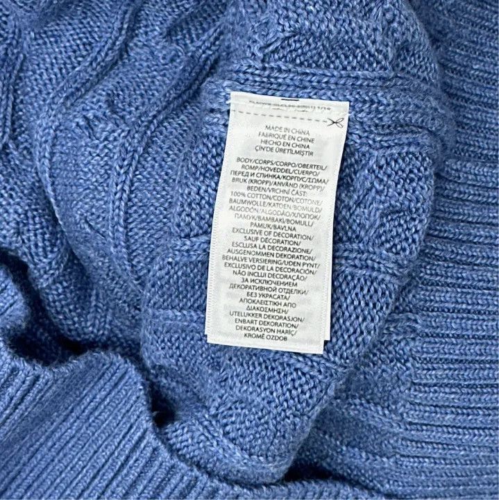 Polo Ralph Lauren Ralph Lauren FW23 Embroidered Stand Collar Sweater Size US XL / EU 56 / 4 - 3 Thumbnail