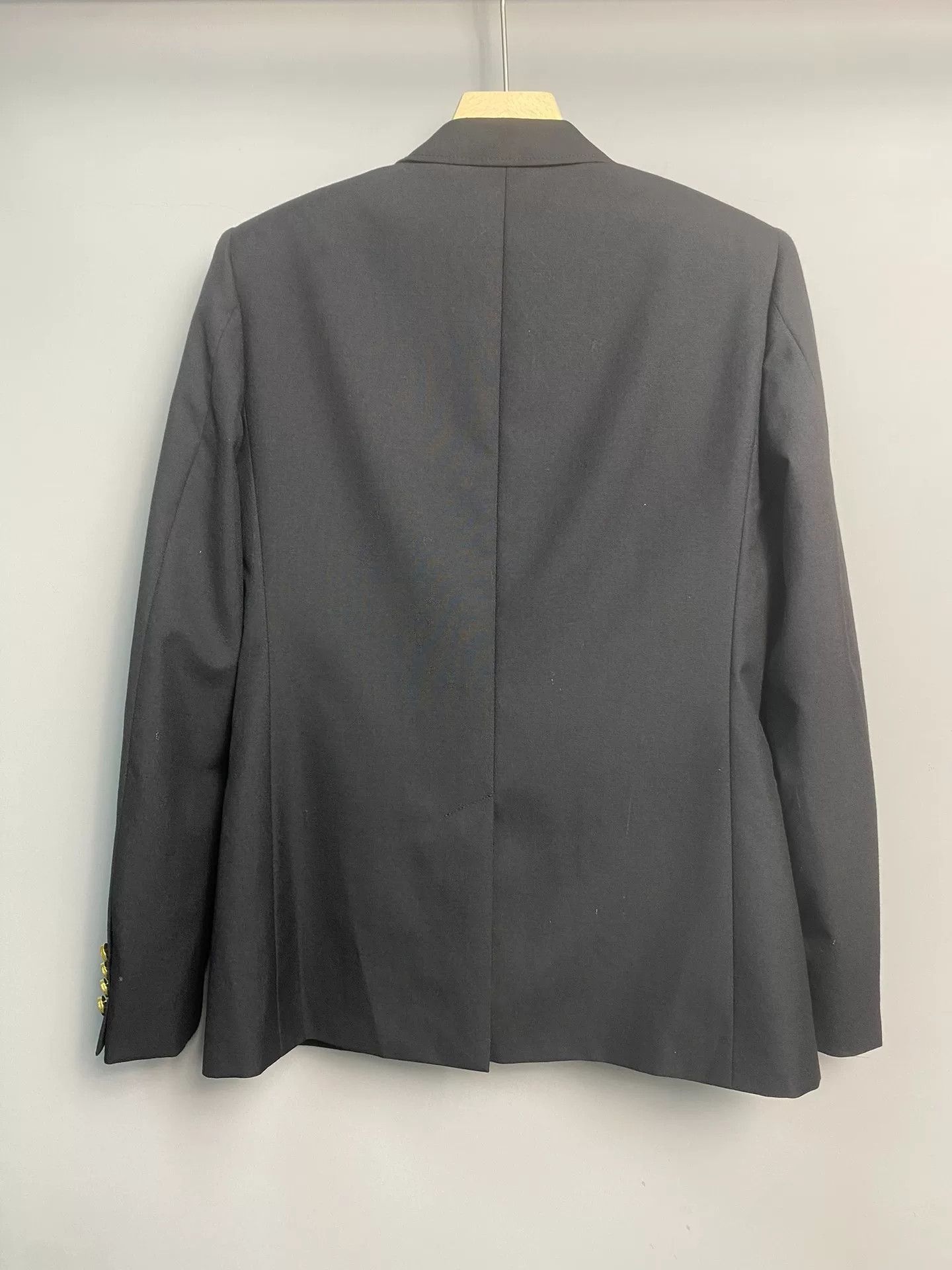 Saint Laurent Paris SAINT LAURENT Men's Gold Button Blazer Size US M / EU 48-50 / 2 - 2 Thumbnail
