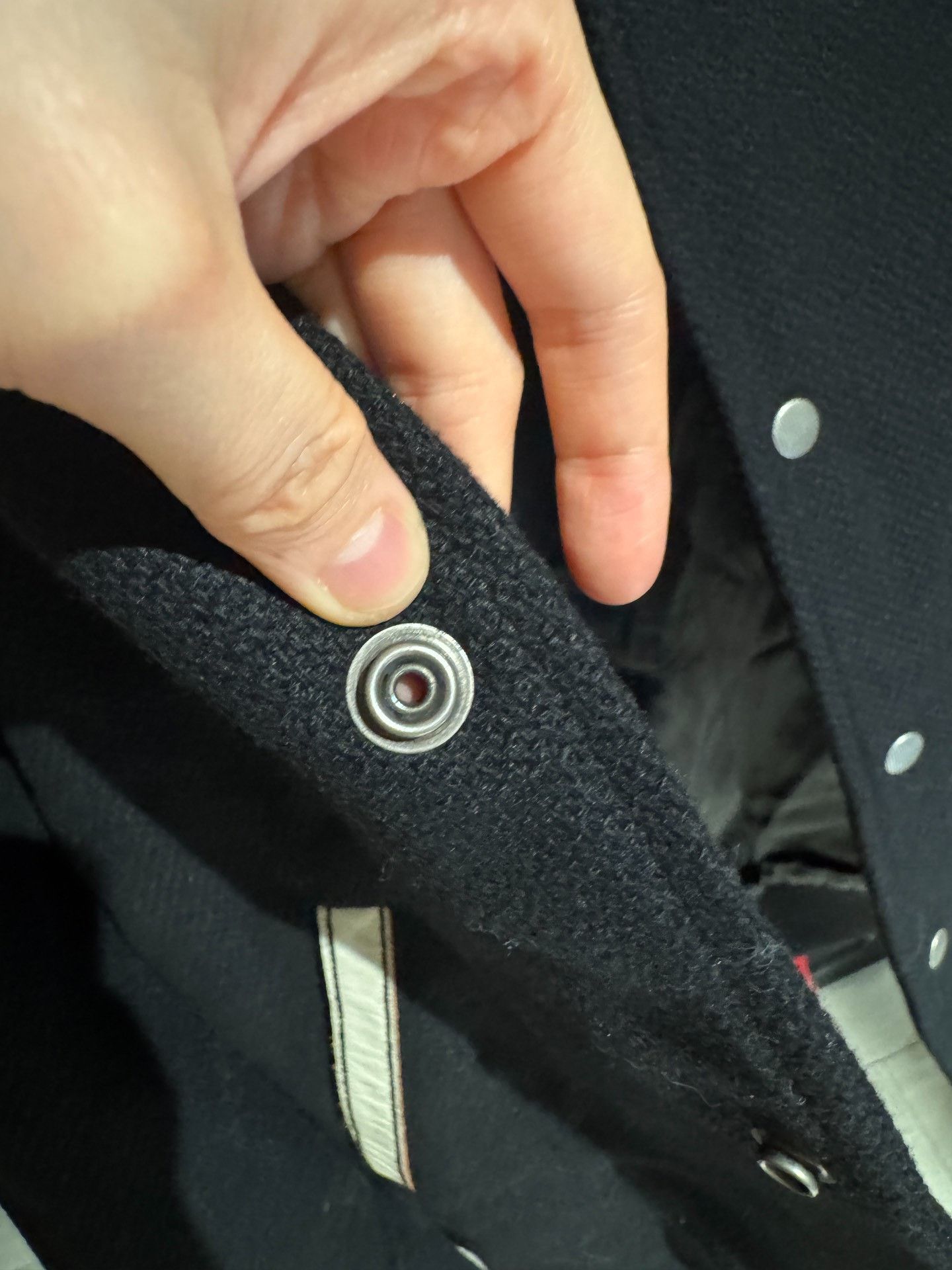 Saint Laurent Paris Saint Laurent Black Varsity Jacket Size US M / EU 48-50 / 2 - 5 Thumbnail